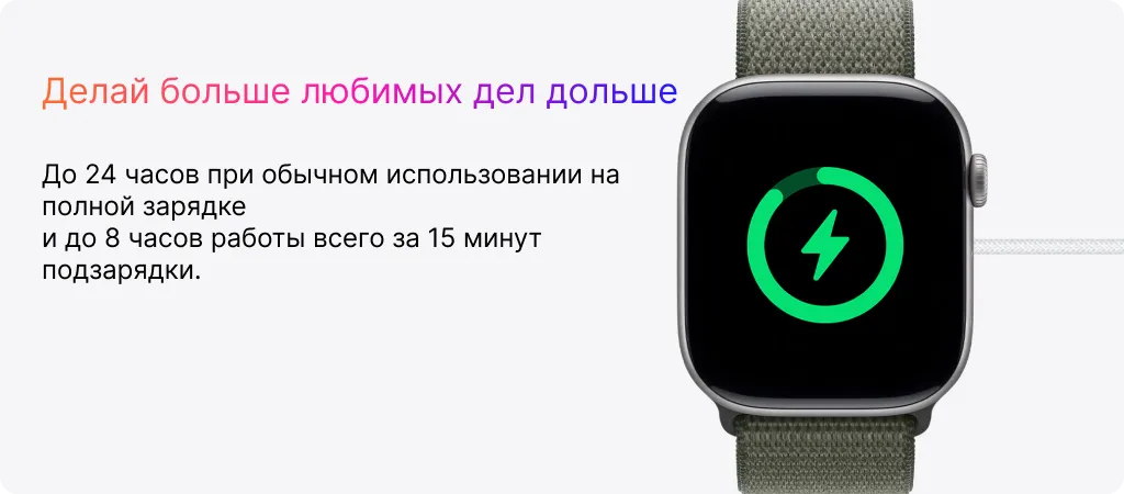 аккумулятор apple watch 11 серии батарея